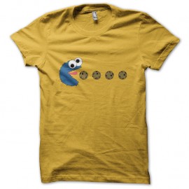 Shirt elmo bouffe des cookie jaune pour homme et femme