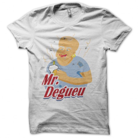Shirt mr degueu blanc parodie mr propre pour homme et femme