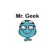 Shirt mr-geek blanc pour homme et femme
