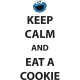 Shirt elmo eat cookie blanc pour homme et femme