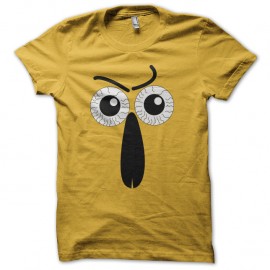 Shirt eyes and nose jaune pour homme et femme