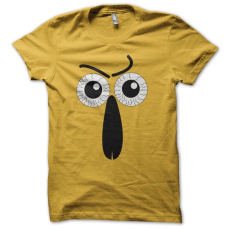 Shirt eyes and nose jaune pour homme et femme