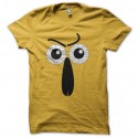 Shirt eyes and nose jaune pour homme et femme