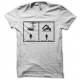 Shirt homme contre femme blanc pour homme et femme