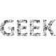 Shirt geek original en noir pour homme et femme