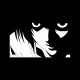 Shirt death note regard noir pour homme et femme