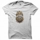 Shirt badge DEA département de la justice blanc pour homme et femme