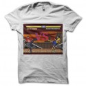 Shirt chuck norris vs zlatan ibrahimovic en blanc pour homme et femme