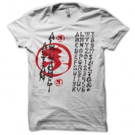 Shirt brush china blanc pour homme et femme