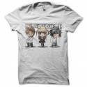 Shirt death note blanc pour homme et femme