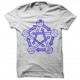 Shirt star trek blanc pour homme et femme