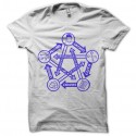 Shirt star trek blanc pour homme et femme