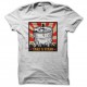 Shirt take a position blanc pour homme et femme