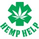 Shirt hemp help blanc pour homme et femme