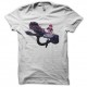 Shirt anime guns girl blanc pour homme et femme