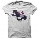Shirt anime guns girl blanc pour homme et femme