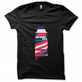 Shirt Spray Jurassic Park noir pour homme et femme