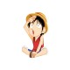 Shirt Luffy blanc pour homme et femme