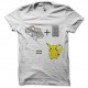 Shirt addition pikachu blanc pour homme et femme