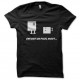 Shirt la mort du pixel en noir pour homme et femme