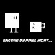 Shirt la mort du pixel en noir pour homme et femme