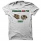 Shirt i took the red pill sorry blanc pour homme et femme