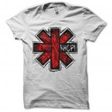 Shirt Red Hot Chili Peppers logo original blanc pour homme et femme