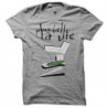 Shirt scandale joint plus belle la vie gris pour homme et femme