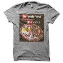 breakfast bacon breaking bad parodie gris pour homme et femme