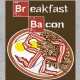 breakfast bacon breaking bad parodie gris pour homme et femme
