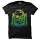 tee gun and skull en noir pour homme et femme