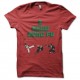 Shirt I know kung fu en rouge pour homme et femme