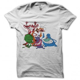 Shirt les zinzins de l'espace en blanc pour homme et femme