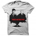 Shirt True Detective fan art blanc pour homme et femme