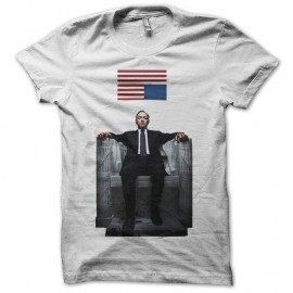 Shirt house of cards franck underwood blanc pour homme et femme