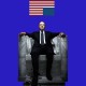 Shirt house of cards franck underwood bleu royal pour homme et femme