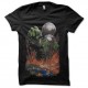 Shirt super hulk banner vintage noir pour homme et femme