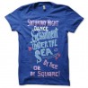 Shirt Féerie dansante des sirenes bleu pour homme et femme