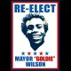Shirt Reelect Goldie Wilson Affiche noir pour homme et femme