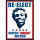 Shirt Reelect Goldie Wilson Affiche blanc pour homme et femme