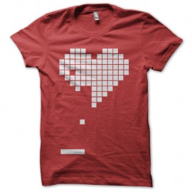 Shirt heart gamers en rouge pour homme et femme