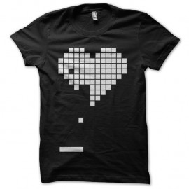 Shirt heart gamers en noir pour homme et femme