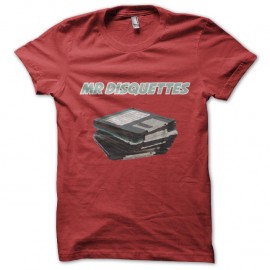 Shirt monsieur disquette le roi des menteurs en rouge pour homme et femme