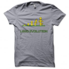 Shirt lego evolution gris pour homme et femme