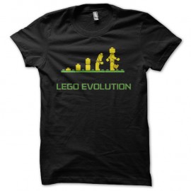 Shirt lego evolution noir pour homme et femme