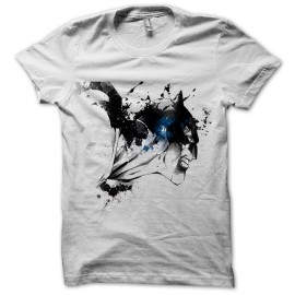 Shirt Batman fan art blanc pour homme et femme