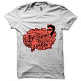 Shirt Dr Durden Fight Club blanc pour homme et femme