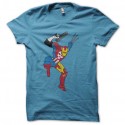 Shirt mister marvel bleu clair pour homme et femme