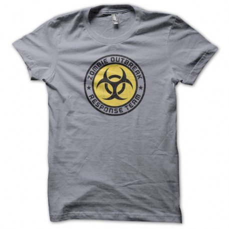 Shirt Zombie Response Team gris pour homme et femme