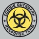 Shirt Zombie Response Team gris pour homme et femme